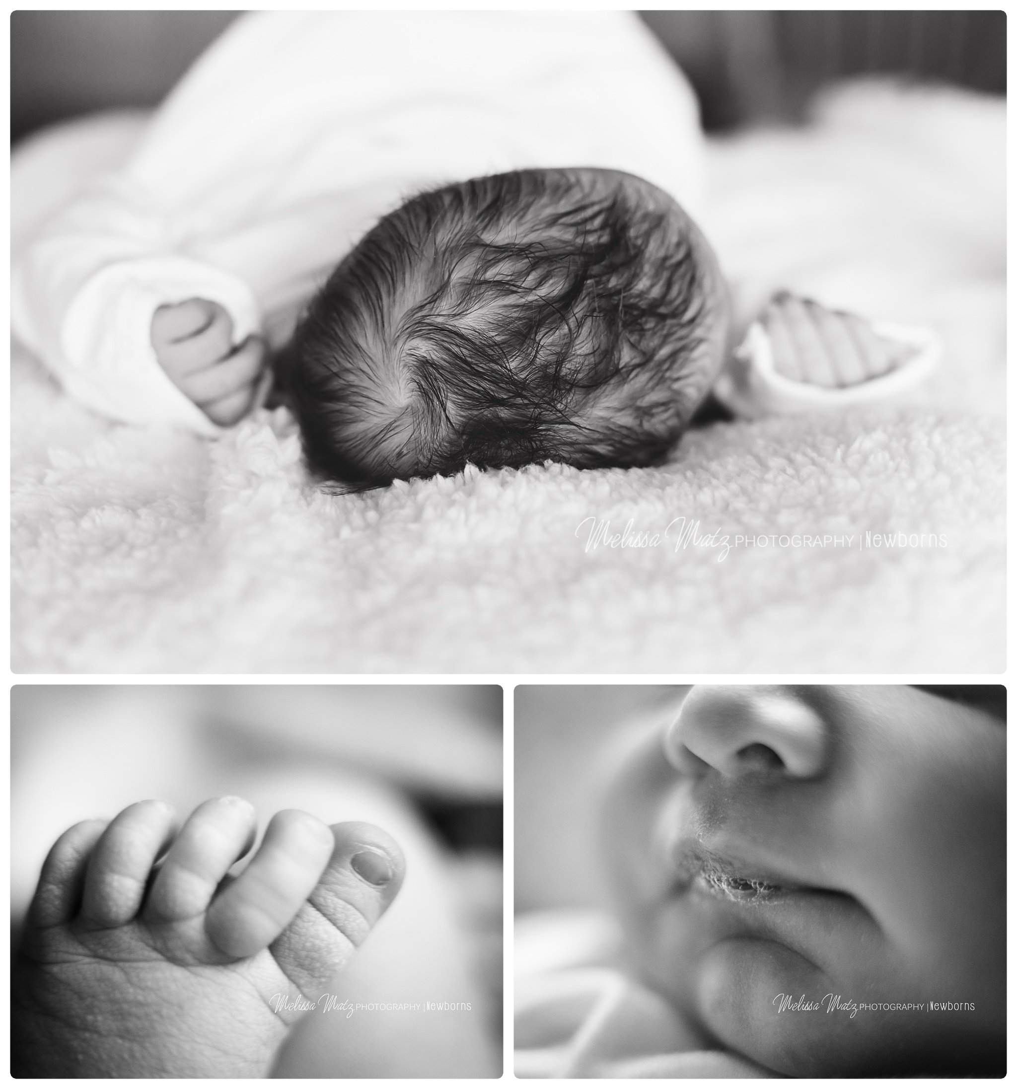 Detail photos newborn photo session