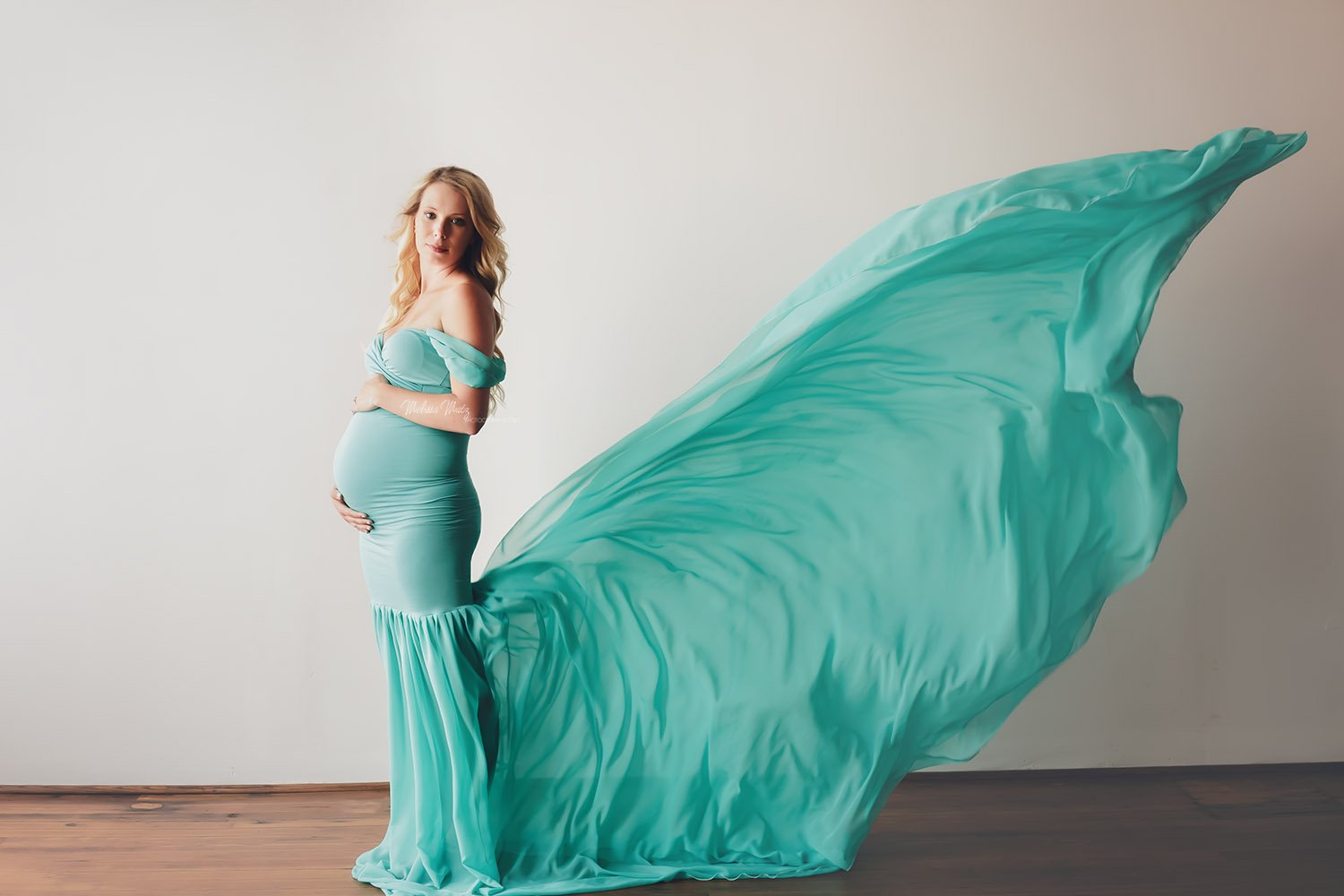 maternity-session-tiffany-blue-dress-macomb-county-newborn-photographer