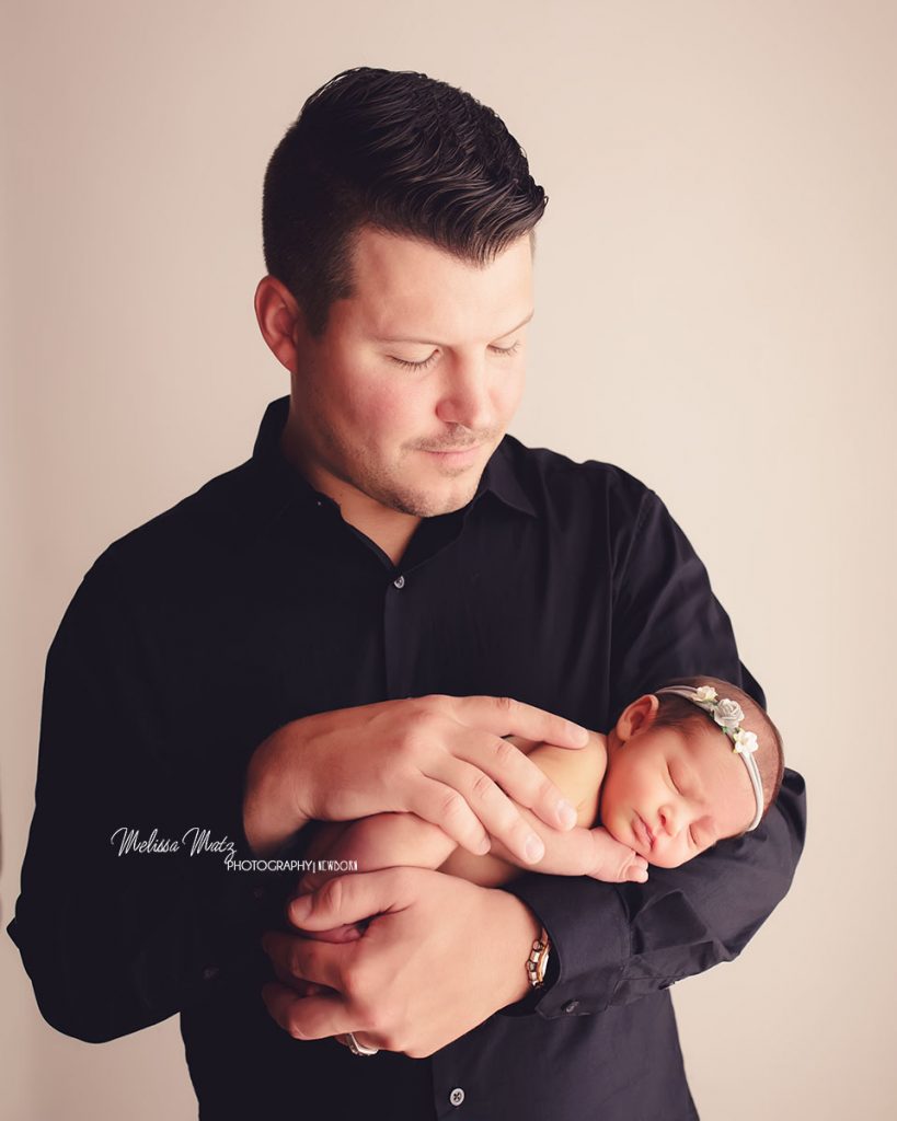 Newborn Baby Photography Dad And Baby 819x1024 