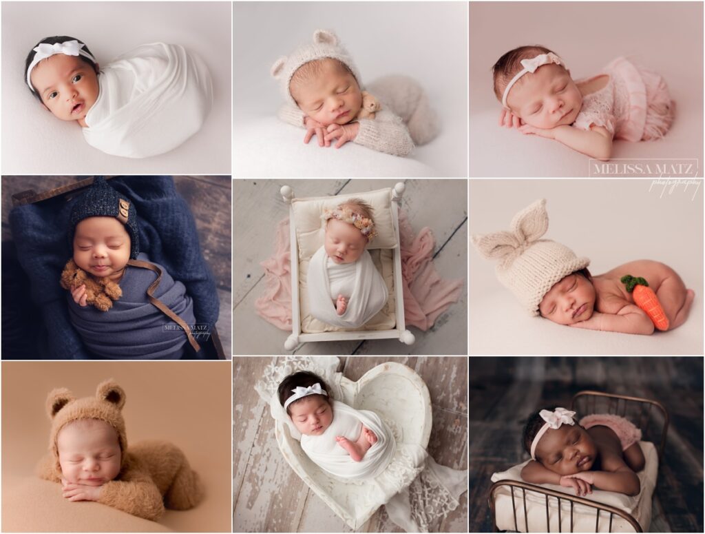 newborn photography  done in studio in macomb county mi