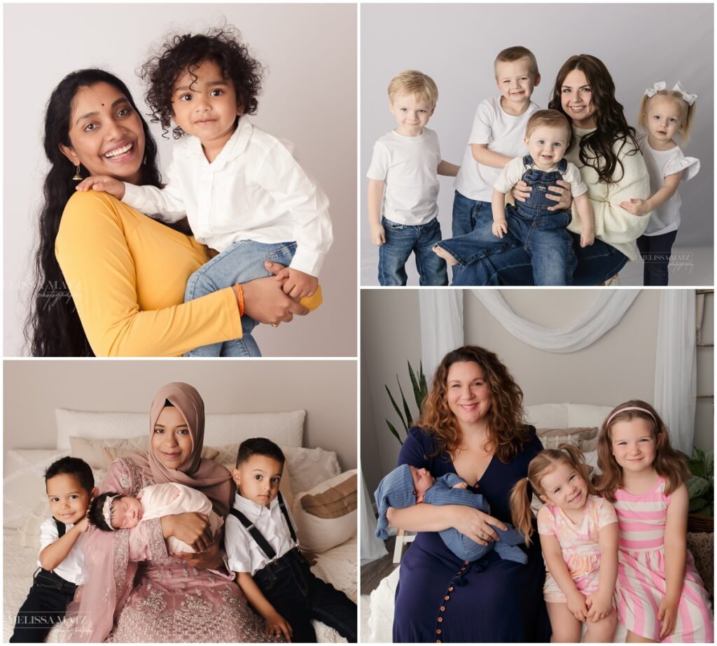 baby photo done in Shelby Township MI photography session in studio