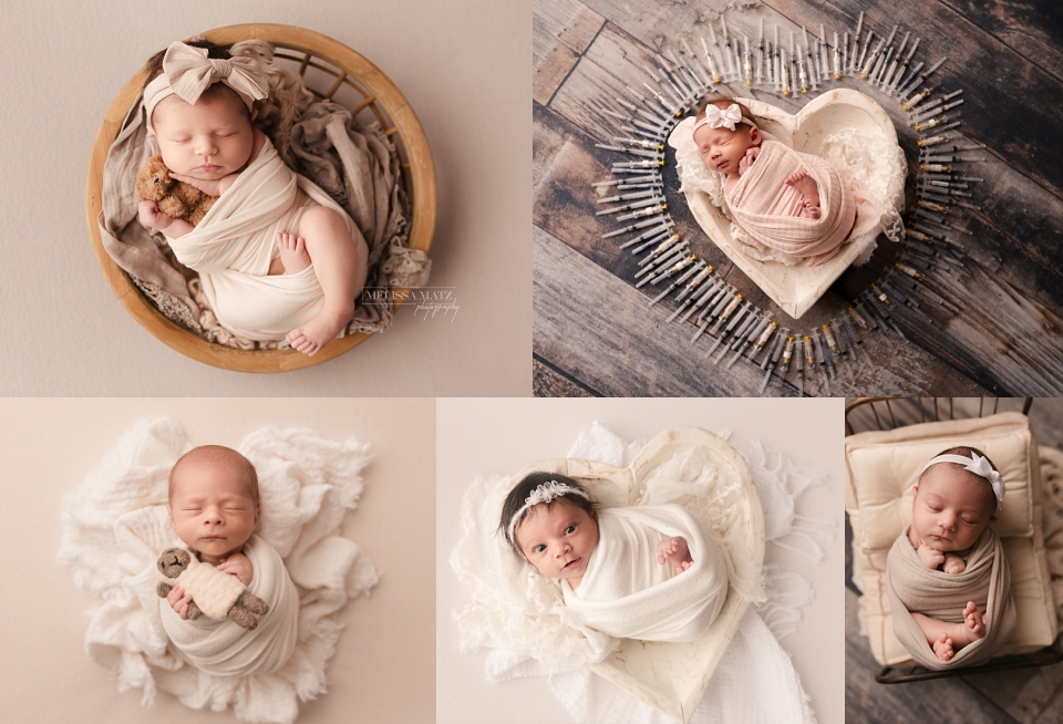specialized set ups during newborn sessions
