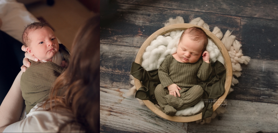 fresh48 and studio newborn photography session done in Troy Mi